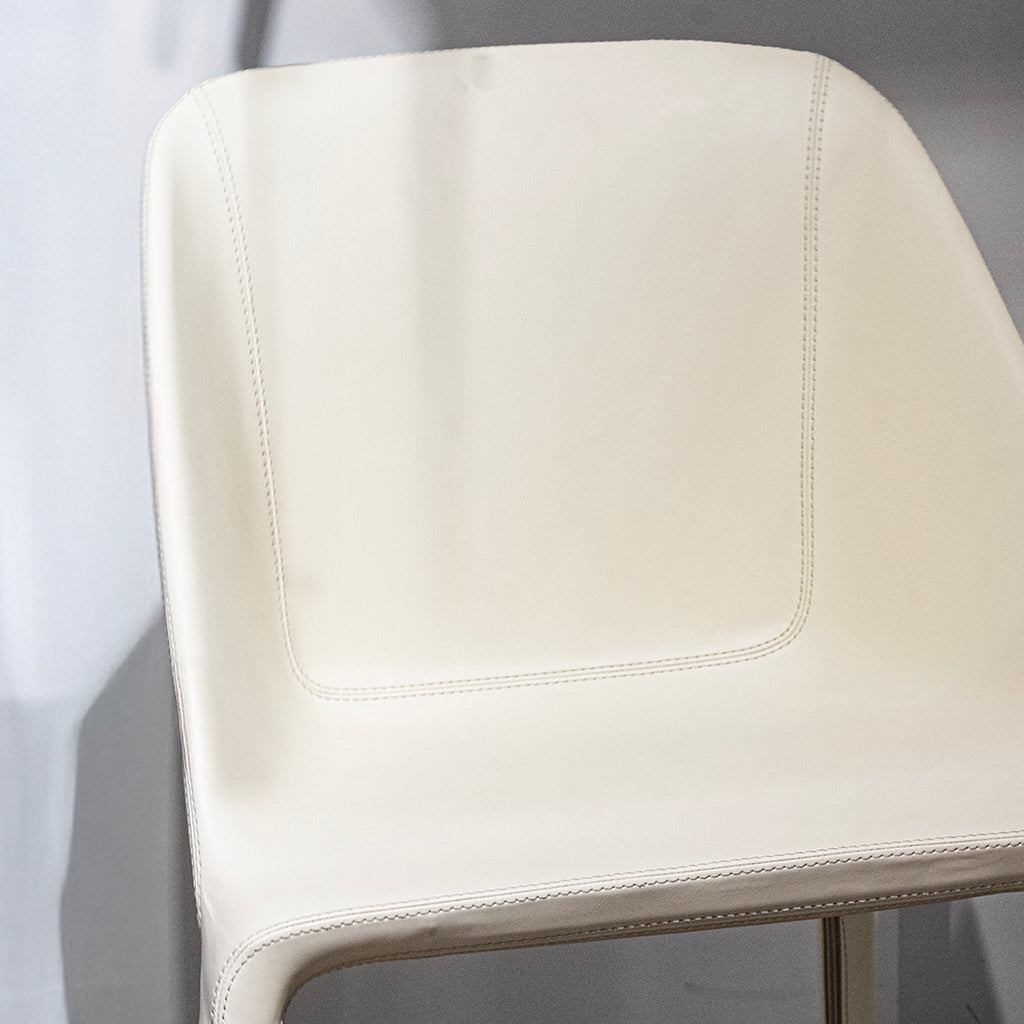 Seamless Leather Dining Chair